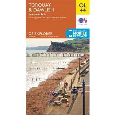 OS Explorer Map OL44 - Torquay, Dawlish and Newton Abbot