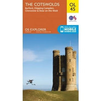 OS Explorer Map OL45 - The Cotswolds