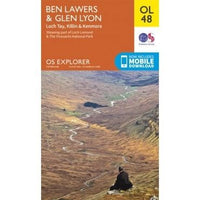 OS Explorer Map OL48 - Ben Lawers and Glen Lyon