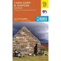 OS Explorer Map OL57 - Cairn Gorm and Aviemore