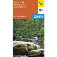 OS Explorer Map OL09 - Exmoor