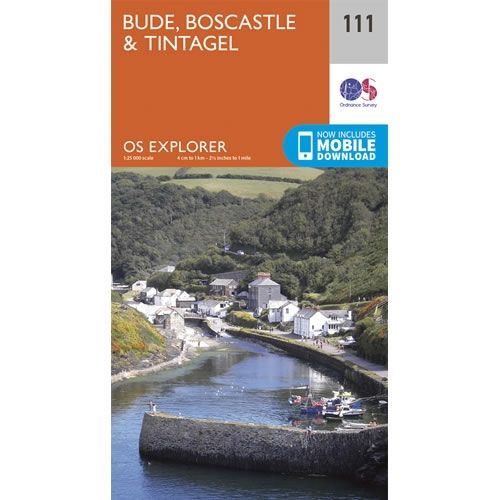 OS Explorer Map 111 - Bude and Boscastle