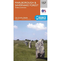 OS Explorer Map 157 - Marlborough and Savernake Forest