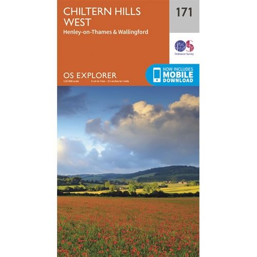 OS Explorer Map 171 - Chiltern Hills West