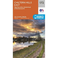 OS Explorer Map 172 - Chiltern Hills East