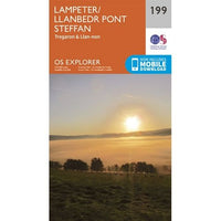 OS Explorer Map 199 - Lampeter