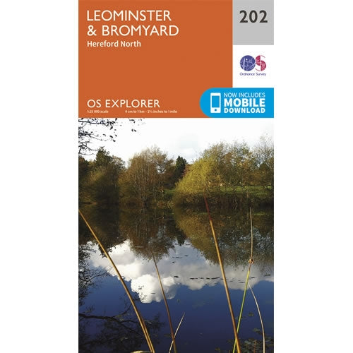 OS Explorer Map 202 - Leominster and Bromyard