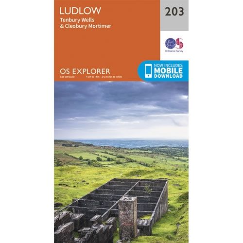 OS Explorer Map 203 - Ludlow