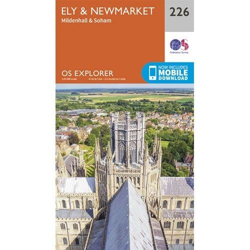 OS Explorer Map 226 - Ely and Newmarket