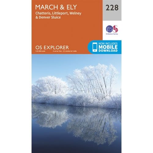 OS Explorer Map 228 - March and Ely