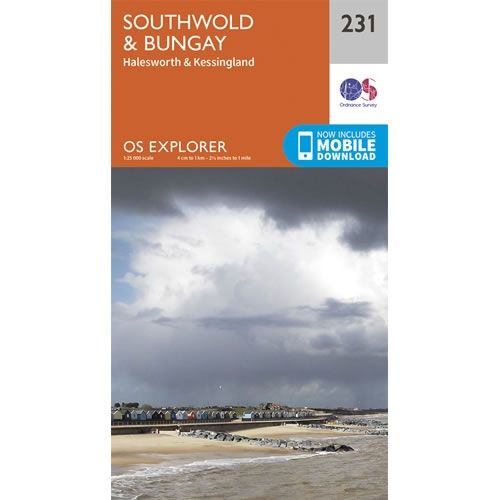 OS Explorer Map 231 - Southwold and Bungay