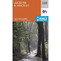 OS Explorer Map 233 - Leicester and Hinckley