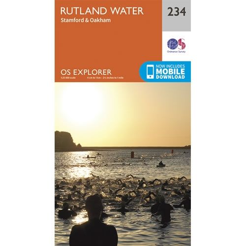 OS Explorer Map 234 - Rutland Water