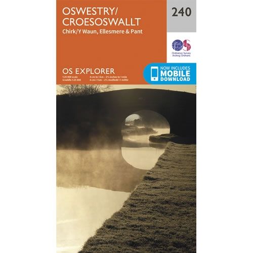 OS Explorer Map 240 - Oswestry