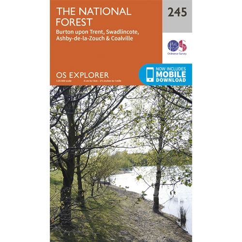Forest Os Map OS Explorer Map 245 - The National Forest – Climb Europe