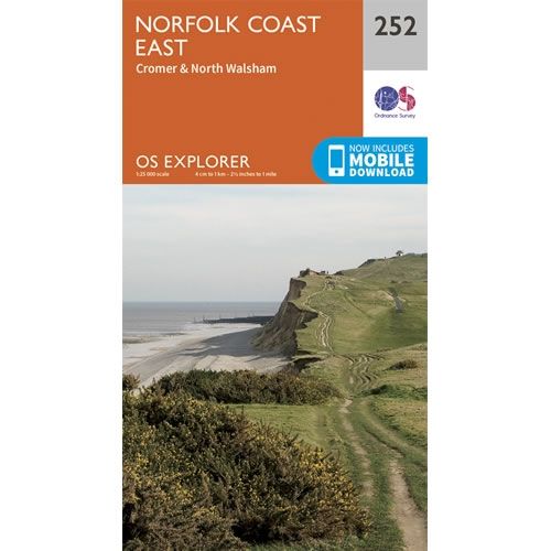 OS Explorer Map 252 - Norfolk Coast East