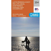 OS Explorer Map 254 - Lleyn Peninsula East