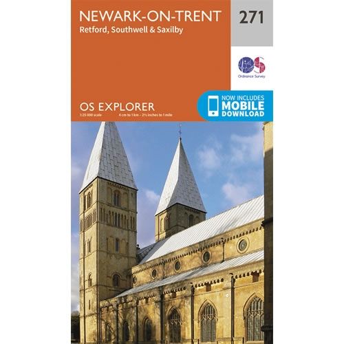 OS Explorer Map 271 - Newark-on-Trent