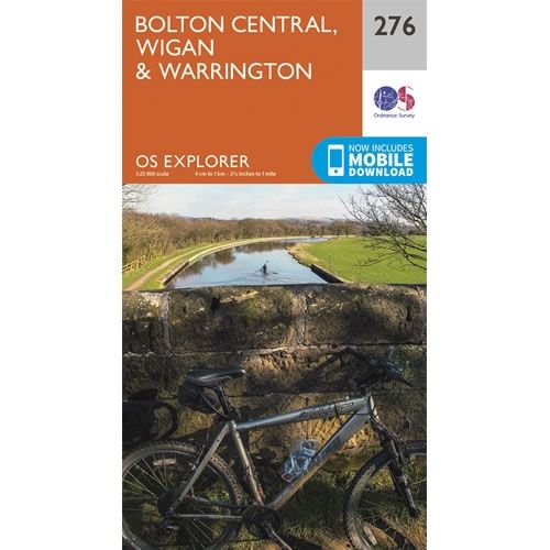 OS Explorer Map 276 - Bolton and Wigan