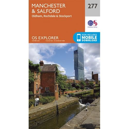 OS Explorer Map 277 - Manchester and Salford