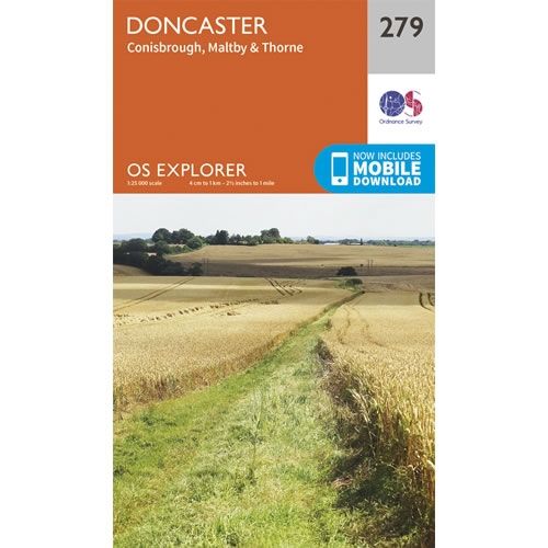 OS Explorer Map 279 - Doncaster and Conisbrough