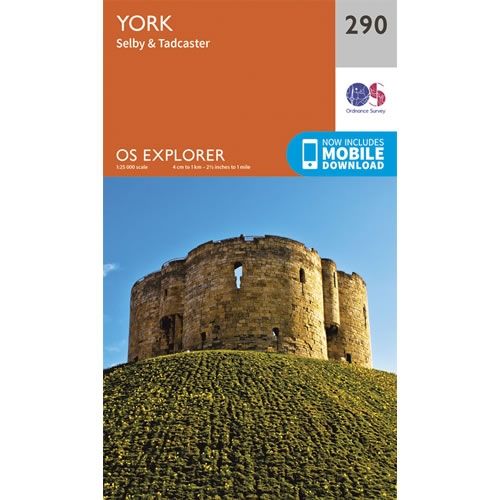 OS Explorer Map 290 - York and Selby