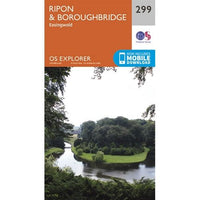 OS Explorer Map 299 - Ripon and Boroughbridge