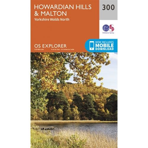 OS Explorer Map 300 - Howardian Hills and Malton