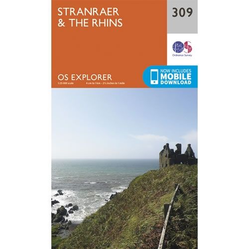 OS Explorer Map 309 - Stranraer and The Rhins