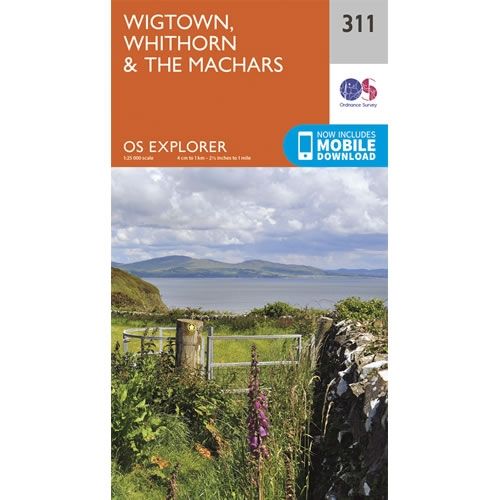 OS Explorer Map 311 - Wigtown and Whithorn