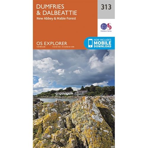 OS Explorer Map 313 - Dumfries and Dalbeattie