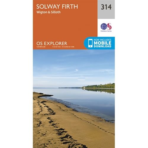 OS Explorer Map 314 - Solway Firth