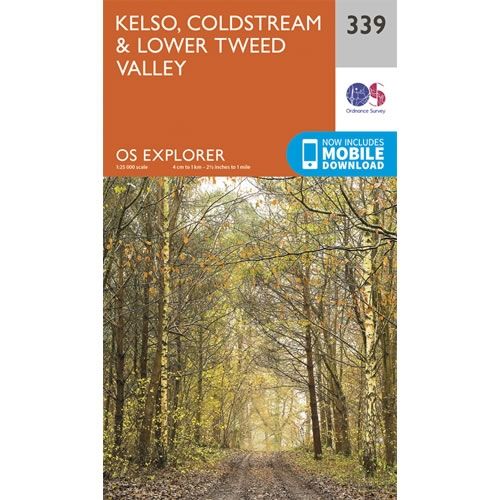 OS Explorer Map 339 - Kelso and Coldstream