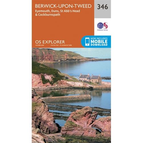 OS Explorer Map 346 - Berwick-upon-Tweed