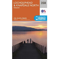 OS Explorer Map 358 - Lochgilphead and Knapdale North