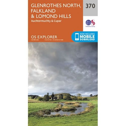 OS Explorer Map 370 - Glenrothes North and Falkland