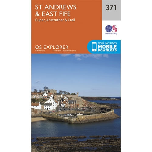 OS Explorer Map 371 - St Andrews and East Fife