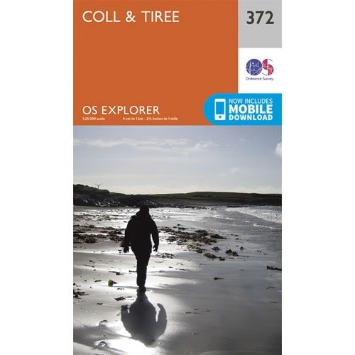 OS Explorer Map 372 - Coll and Tiree