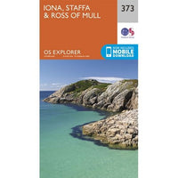 OS Explorer Map 373 - Iona, Staffa and Ross of Mull