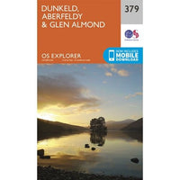 OS Explorer Map 379 - Dunkeld, Aberfeldy and Glen Almond