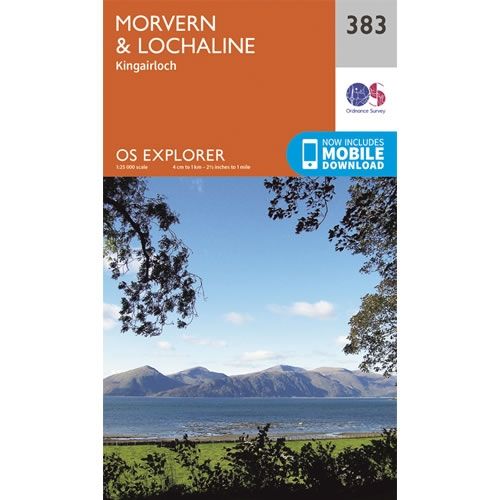 OS Explorer Map 383 - Morvern and Lochaline