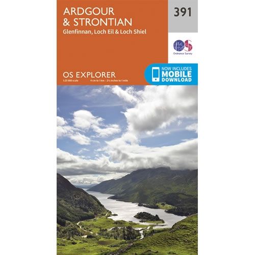 OS Explorer Map 391 - Ardgour and Strontian