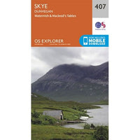 OS Explorer Map 407 - Skye and Dunvegan