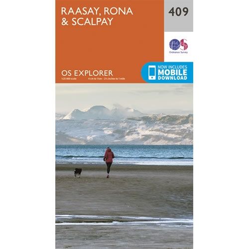 OS Explorer Map 409 - Raasay, Rona and Scalpay