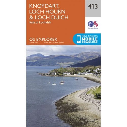 OS Explorer Map 413 - Knoydart and Loch Hourn