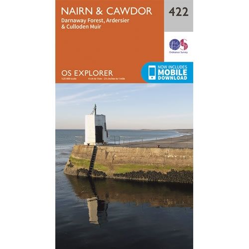 OS Explorer Map 422 - Nairn and Cawdor