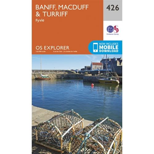 OS Explorer Map 426  - Banff and Macduff