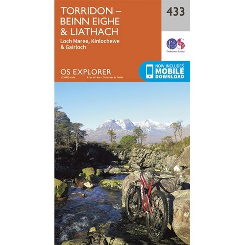 OS Explorer Map 433 - Torridon and Beinn Eighe