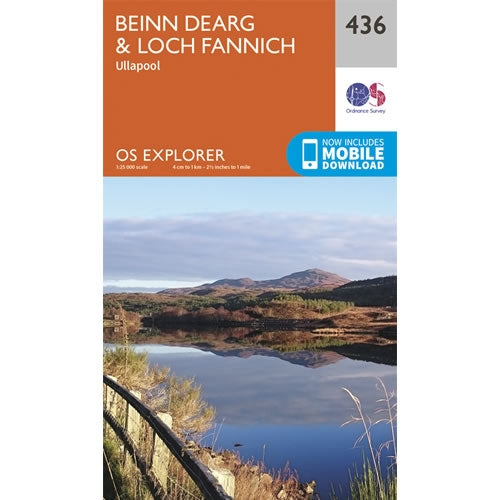 OS Explorer Map 436 - Beinn Dearg and Loch Fannich