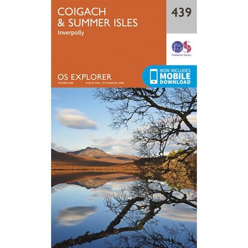 OS Explorer Map 439 - Coigach, Summer Isles and Inverpolly